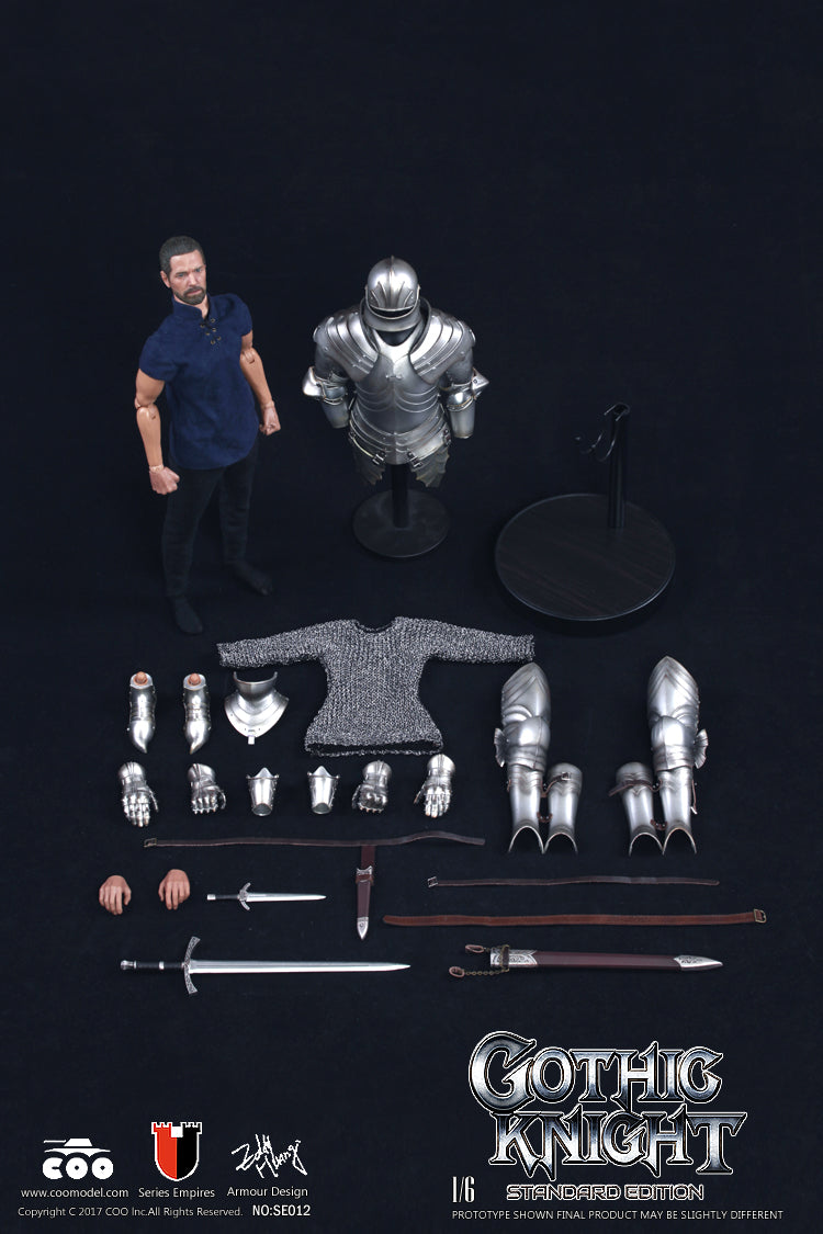 Load image into Gallery viewer, Coo Model - Series of Empires Diecast Alloy: Gothic Knight (Standard Edition)
