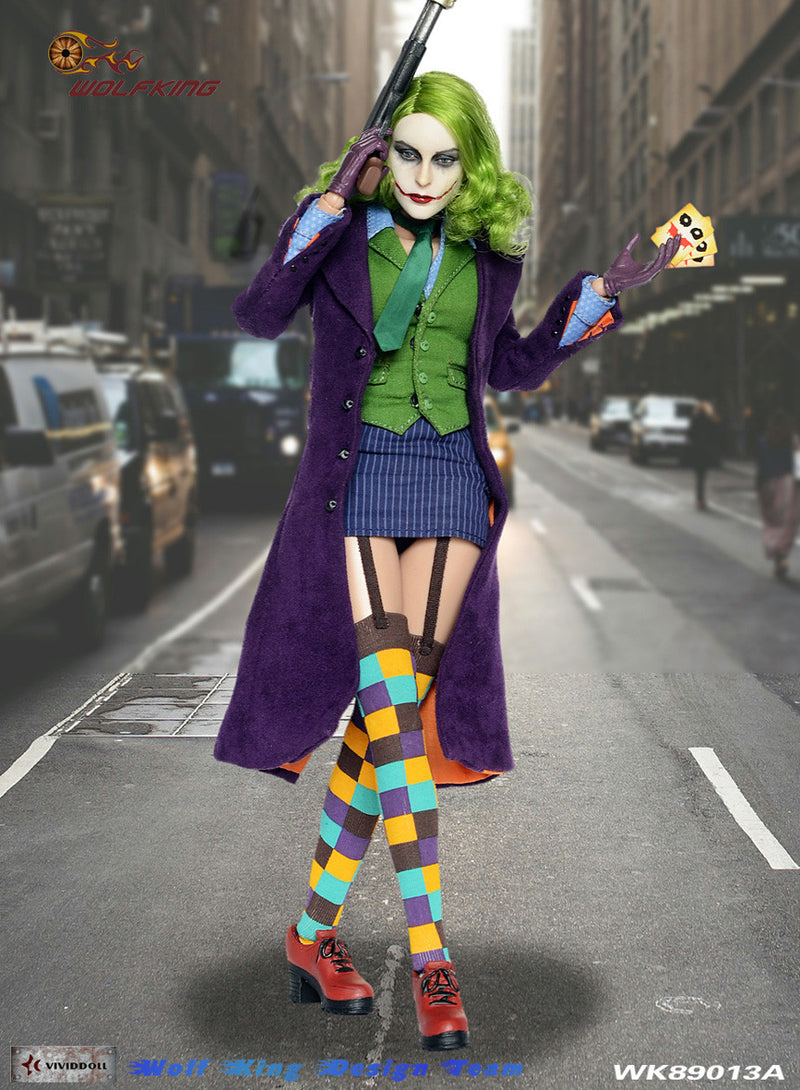 Load image into Gallery viewer, Wolfking - Female Joker Action Figure Version 2.0
