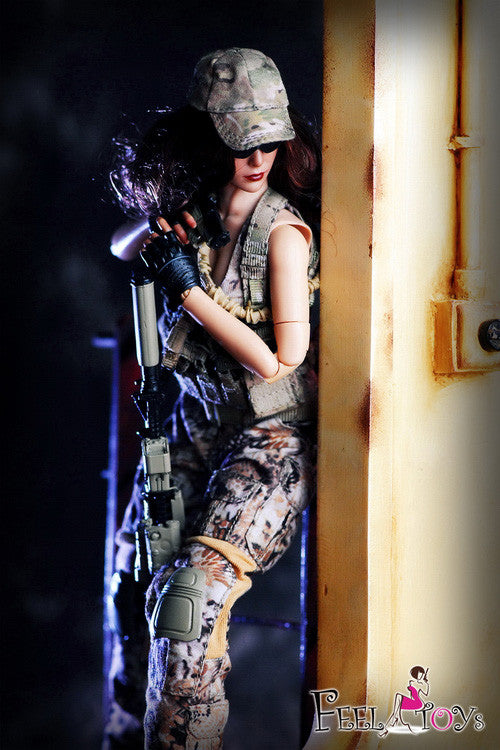 Load image into Gallery viewer, Feel Toys - Female Commando Viper Camo Set
