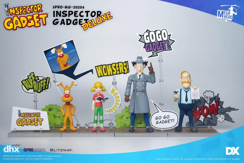 Load image into Gallery viewer, Blitzway - MEGAHERO Inspector Gadget: Inspector Gadget Deluxe Figure Set
