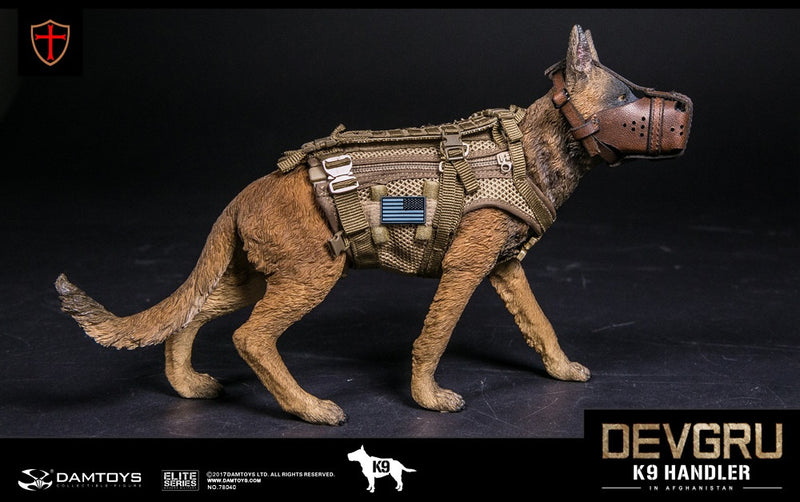 Load image into Gallery viewer, Dam Toys - DEVGRU K9-handler in Afghanistan with Dog
