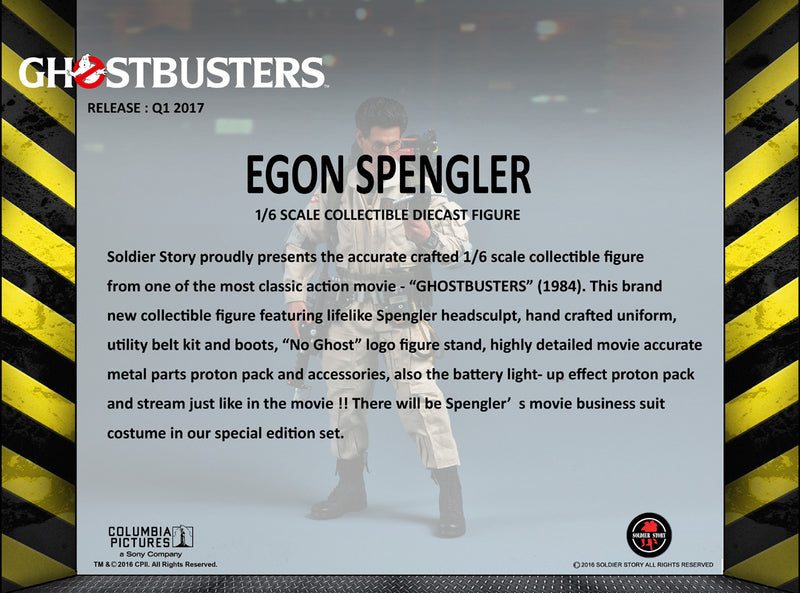 Load image into Gallery viewer, Soldier Story - GHOSTBUSTERS 1984 - EGON SPENGLER - Special Edition
