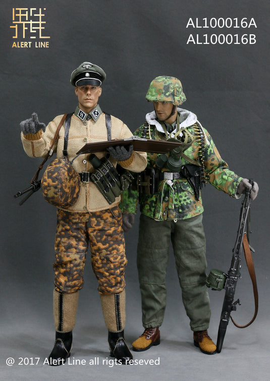 Alert Line - WWII Germany SS MG42 Machine Gunner Set