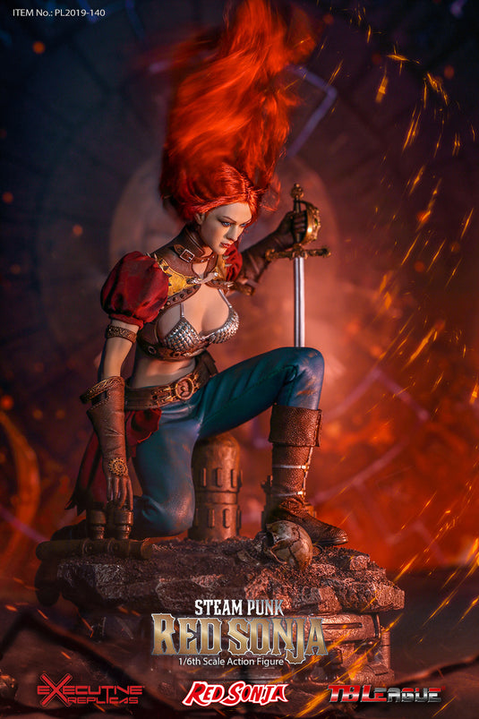 TBLeague - Steam Punk Red Sonja Deluxe Version