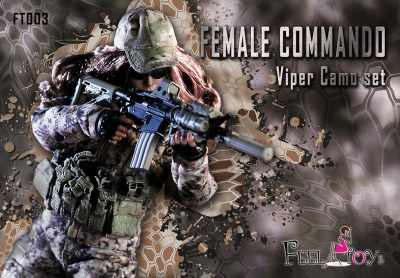 Load image into Gallery viewer, Feel Toys - Female Commando Viper Camo Set
