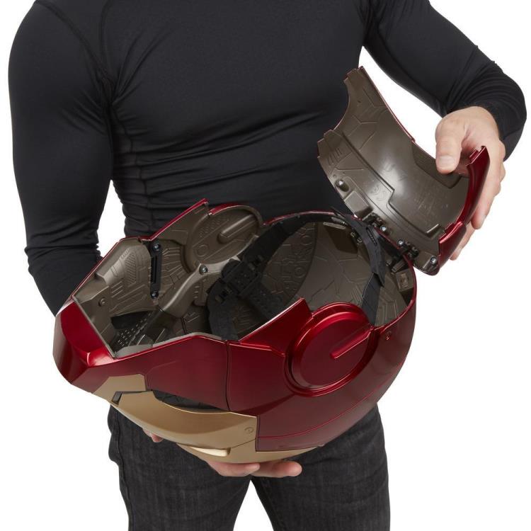 Load image into Gallery viewer, Marvel Legends - 1/1 Scale Iron Man Electronic Helmet Prop Replica
