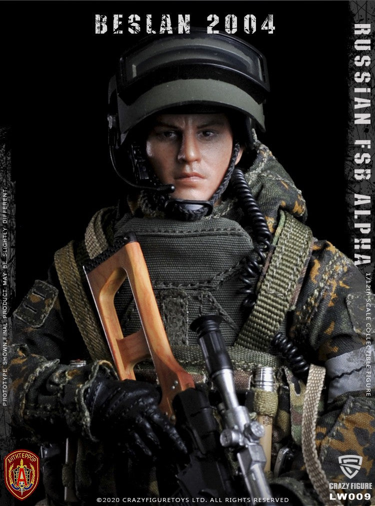 Load image into Gallery viewer, Crazy Figure - 1/12 Russian Alpha Special Forces: Russian Sniper
