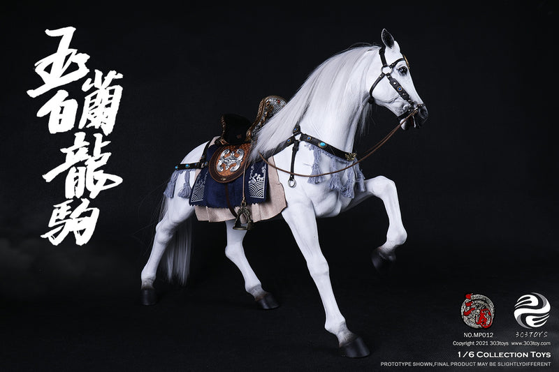 Load image into Gallery viewer, 303Toys - Mp012 1/6 Three Kingdoms: Yulan White Dragon Steed
