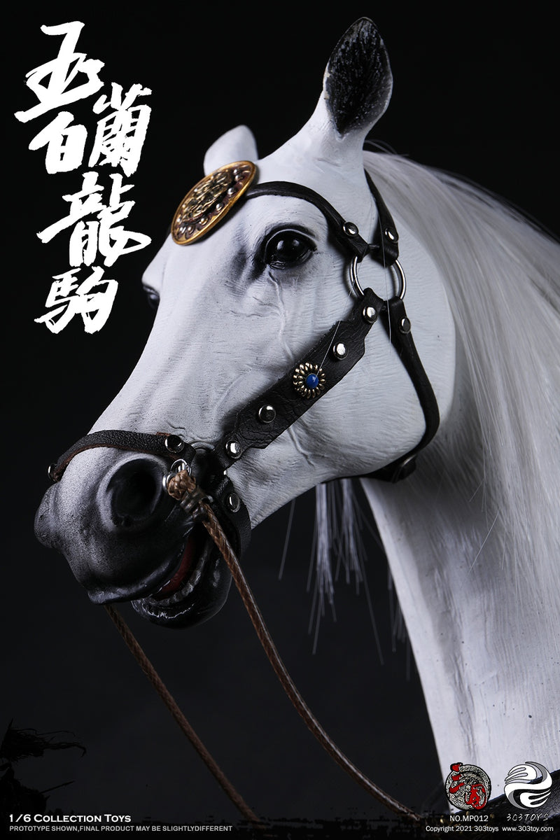 Load image into Gallery viewer, 303Toys - Mp012 1/6 Three Kingdoms: Yulan White Dragon Steed
