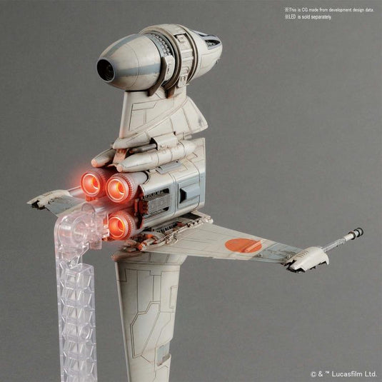 Bandai - Star Wars Model - 1/72 Scale B-Wing Starfighter