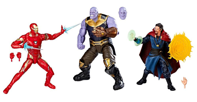 Load image into Gallery viewer, Marvel Legends - Marvel Studios - The First Ten Years: Infinity War 3 Pack
