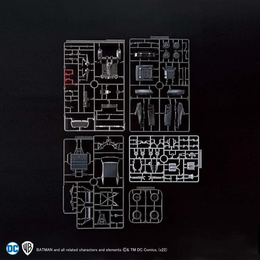 Bandai - The Batman (2022): Batmobile 1/35 Scale Model