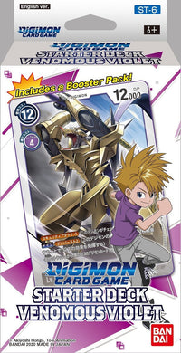 Bandai - Digimon Card Game: Venomous Violet Starter Deck