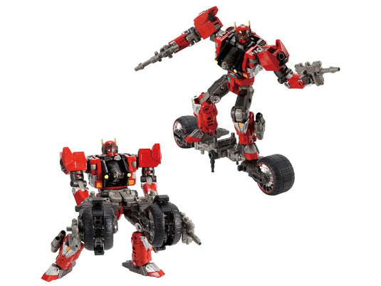 Diaclone Reboot - DA-59 Tryverse Trirambler [Red Chaser] (Takara Tomy Mall Exclusive)