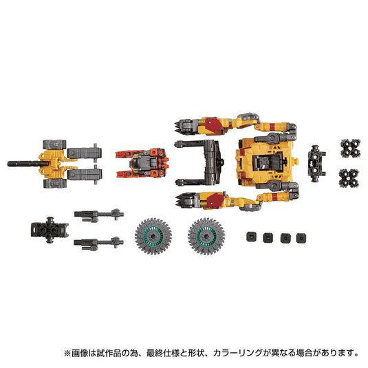 Diaclone Reboot - DA-66 Verseriser No.3 C-GRASPER (Takara Tomy Mall Exclusive)