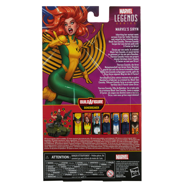 Load image into Gallery viewer, Marvel Legends - Marvel’s Siryn (Bonebreaker BAF)
