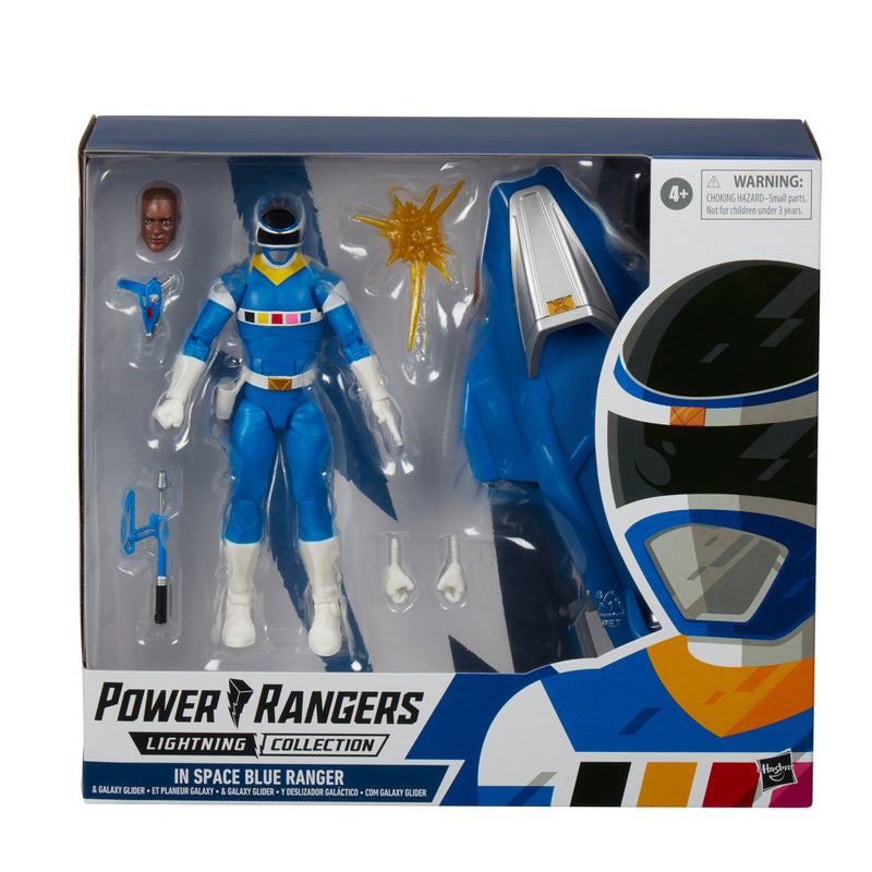 Load image into Gallery viewer, Power Rangers Lightning Collection - Power Rangers In Space: Blue Ranger &amp; Galaxy Rider
