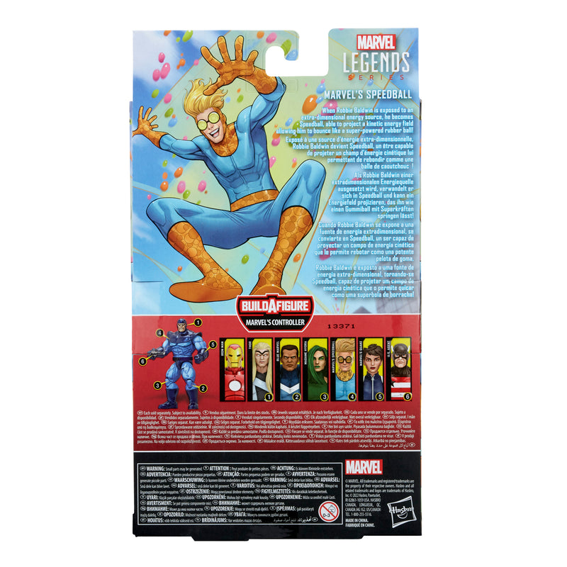 Load image into Gallery viewer, Marvel Legends - Marvel’s Speedball (Marvel&#39;s Controller BAF)
