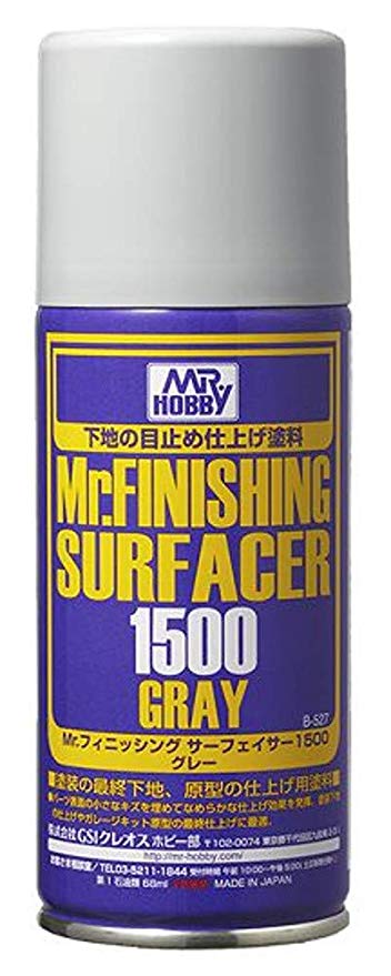 Mr Finishing Surfacer 1500 Gray (Aerosol)