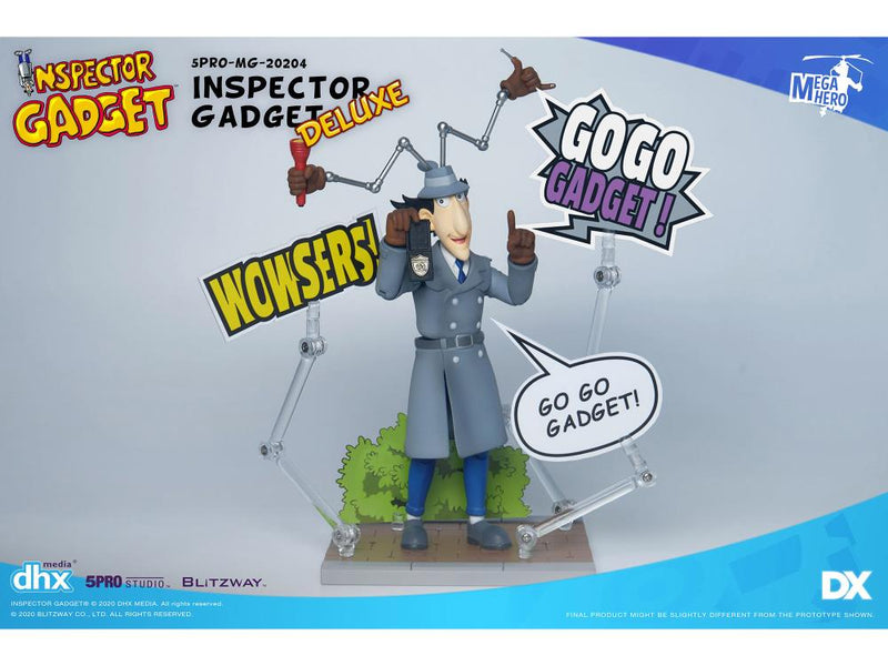 Load image into Gallery viewer, Blitzway - MEGAHERO Inspector Gadget: Inspector Gadget Deluxe Figure Set
