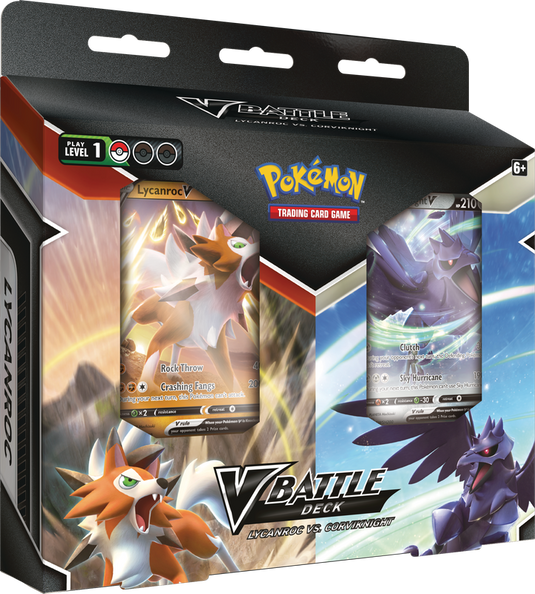 Pokemon TCG - V Battle Deck: Lycanroc VS Corviknight