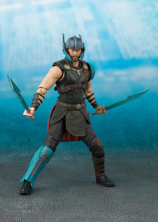 Load image into Gallery viewer, Bandai - S.H.Figuarts - Thor Ragnarok - Gladiator Thor &amp; Tamashii Thunderbolt Effect Set
