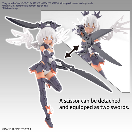 30 Minutes Sisters - Option Parts Set 10 (Reaper Armor)