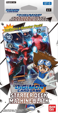 Bandai - Digimon Card Game: Machine Black Starter Deck