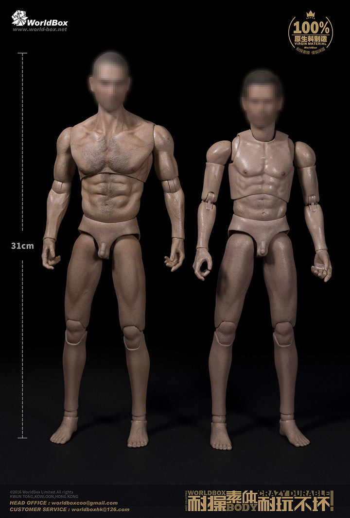 Load image into Gallery viewer, World Box - Thick Chest and Broad Shoulder Male Body
