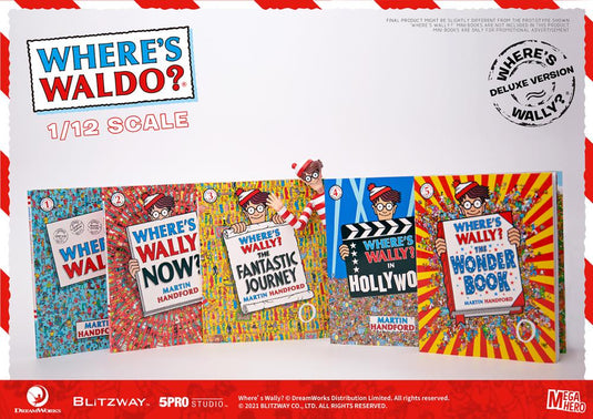 Blitzway - MEGAHERO Where's Waldo: Waldo Deluxe 1/12 Scale Figure