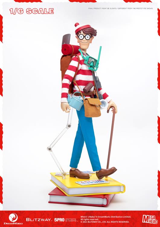 Blitzway - MEGAHERO Where's Waldo: Waldo 1/6 Scale Figure