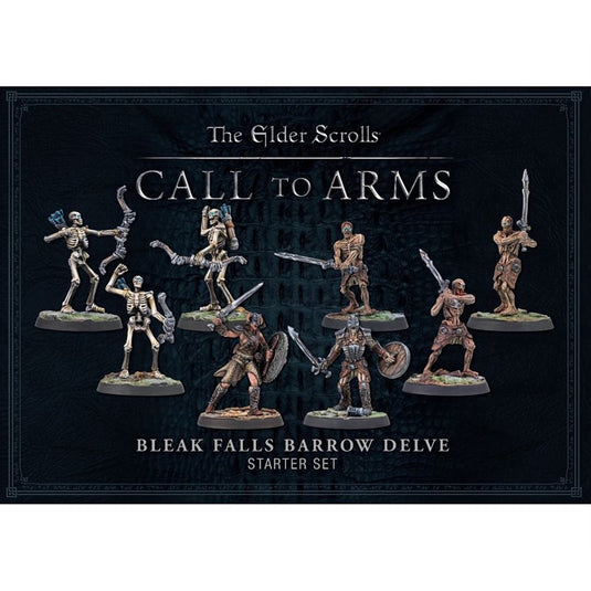 Modiphius Entertainment - The Elder Scrolls Call to Arms: Plastic Bleak Falls Barrow Delve Set