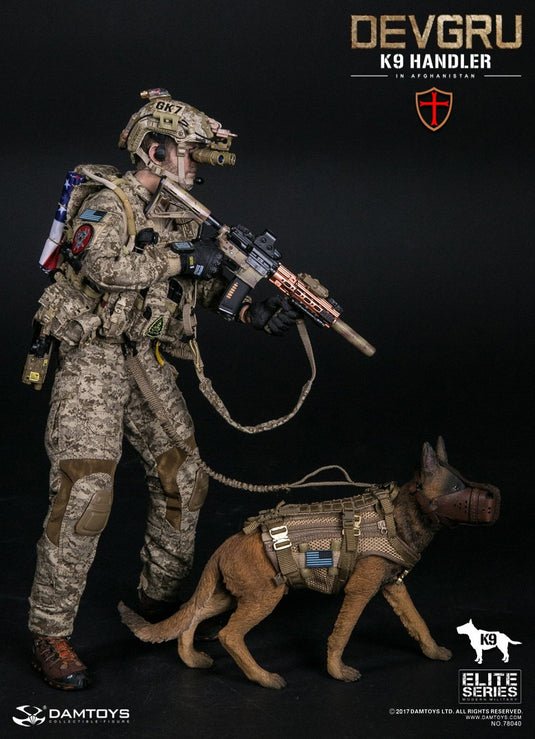 Dam Toys - DEVGRU K9-handler in Afghanistan with Dog