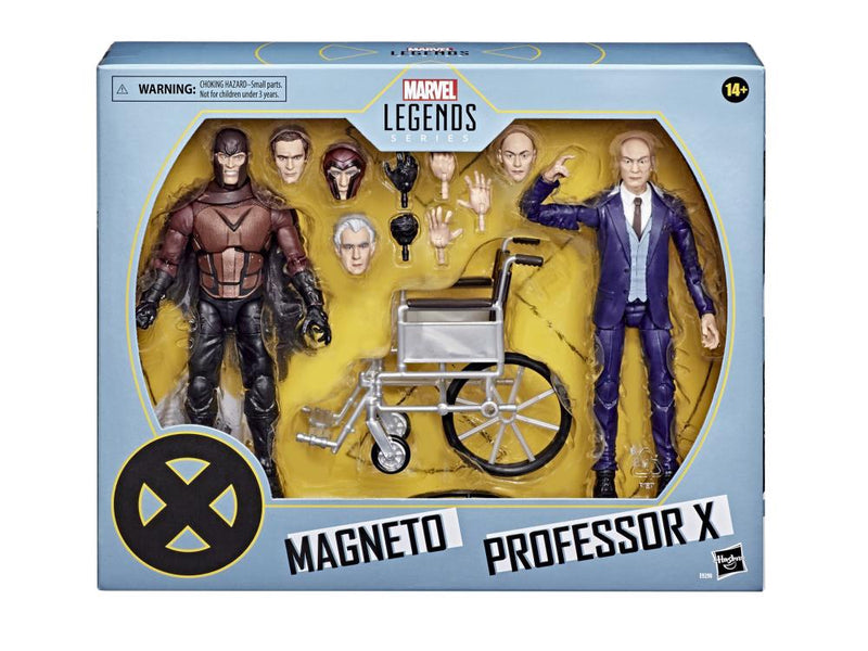 Load image into Gallery viewer, Marvel Legends - X-Men 20th Anniversary: X-Men (2000) Magneto and Professor X Two Pack
