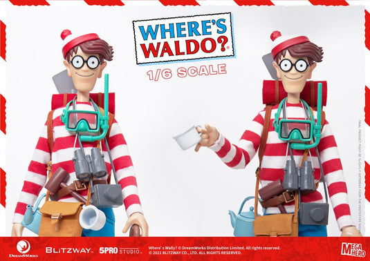 Blitzway - MEGAHERO Where's Waldo: Waldo 1/6 Scale Figure