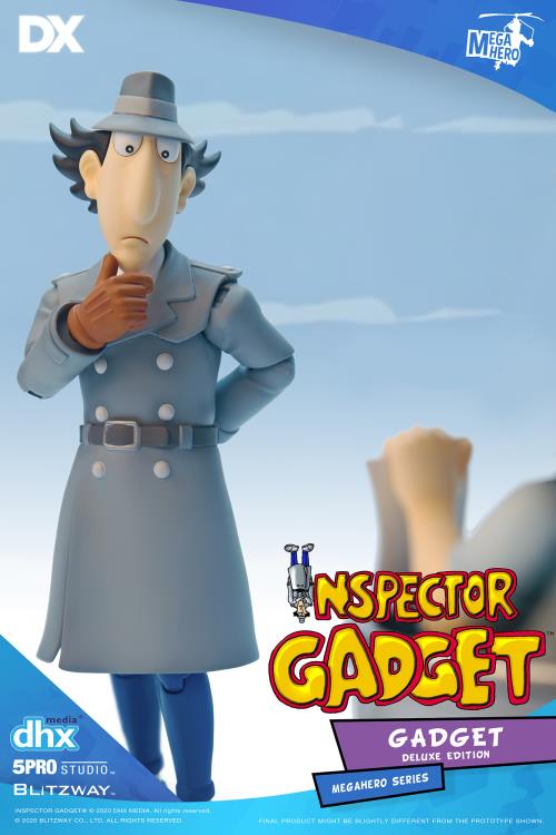 Load image into Gallery viewer, Blitzway - MEGAHERO Inspector Gadget: Inspector Gadget Deluxe Figure Set
