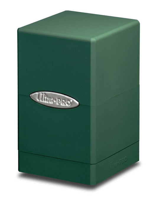 Ultra PRO - Green Satin Tower Deck Box