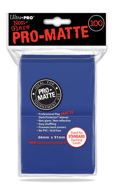 Ultra PRO - Pro-Matte Blue Deck Protectors - 100 Sleeves