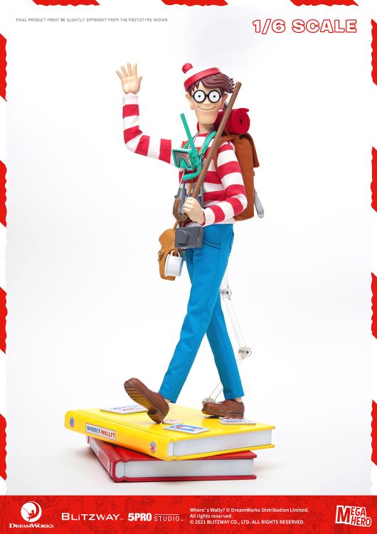 Load image into Gallery viewer, Blitzway - MEGAHERO Where&#39;s Waldo: Waldo 1/6 Scale Figure
