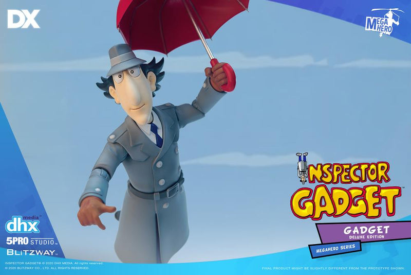 Load image into Gallery viewer, Blitzway - MEGAHERO Inspector Gadget: Inspector Gadget Deluxe Figure Set
