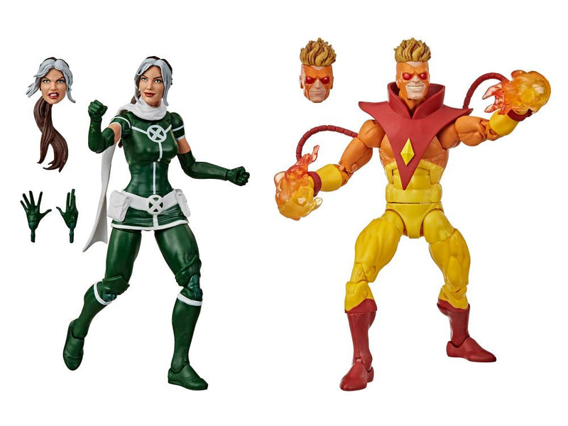 Load image into Gallery viewer, Marvel Legends - X-Men 20th Anniversary: Rogue and Pyro Two Pack
