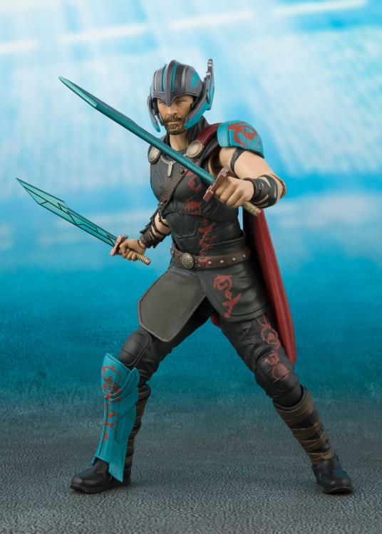 Load image into Gallery viewer, Bandai - S.H.Figuarts - Thor Ragnarok - Gladiator Thor &amp; Tamashii Thunderbolt Effect Set
