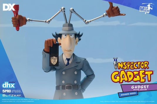 Blitzway - MEGAHERO Inspector Gadget: Inspector Gadget Deluxe Figure Set