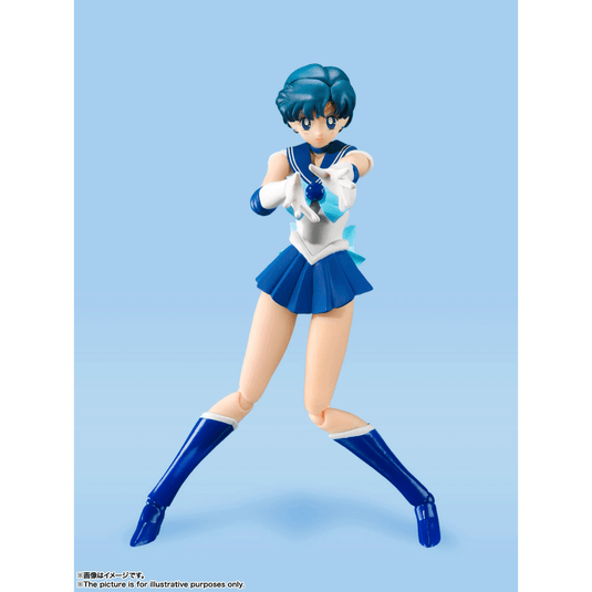 Bandai - S.H.Figuarts - Pretty Guardian Sailor Moon: Sailor Mercury - Animation Colour Edition