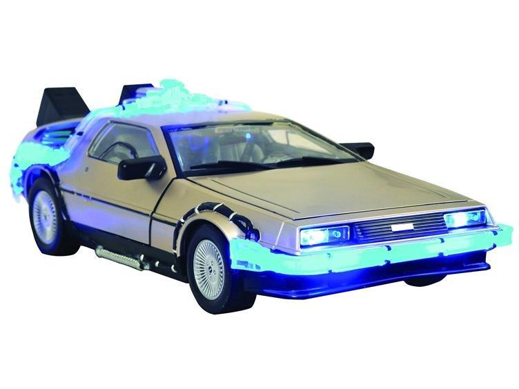 Load image into Gallery viewer, Diamond Select Toys - Back To The Future Part II - Time Machine 1/15th Scale
