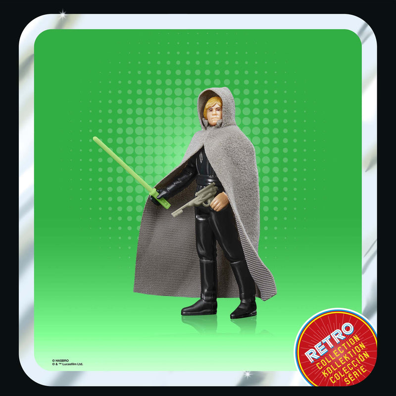 Load image into Gallery viewer, Hasbro - Star Wars: The Retro Collection: Luke Skywalker (Jedi Knight) 3 3/4-Inch Action Figure
