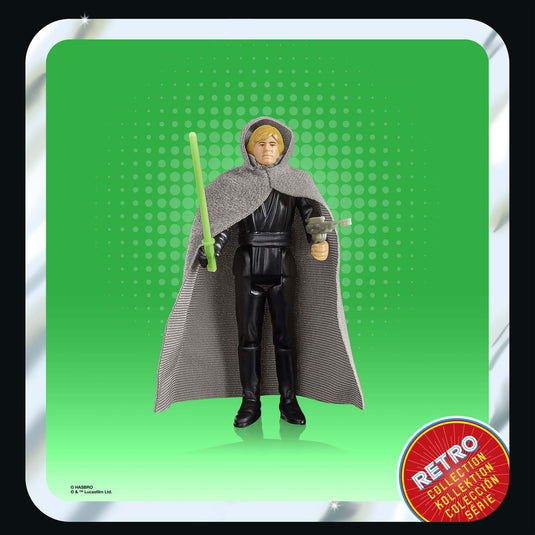 Hasbro - Star Wars: The Retro Collection: Luke Skywalker (Jedi Knight) 3 3/4-Inch Action Figure