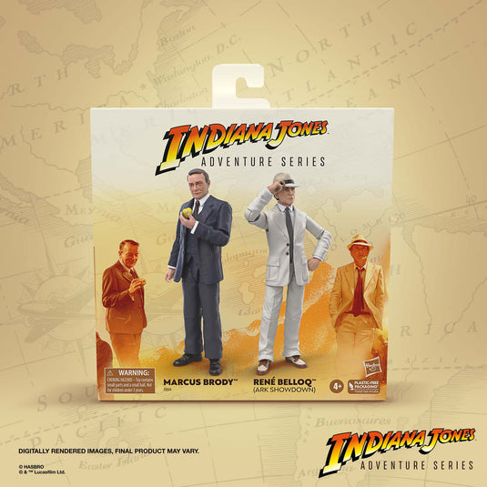 Indiana Jones Adventure Series - Marcus Brody & René Belloq (Ark Showdown)