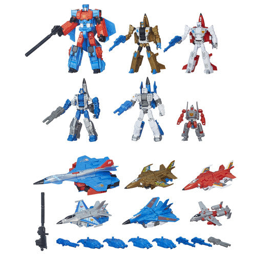 Load image into Gallery viewer, Transformers Combiner Wars Generation 2 Superion Aerialbots Boxed Set
