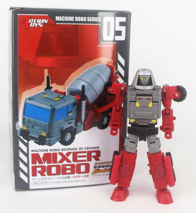 Machine Robo - MR-05 - Mixer Robo (Gobots Reboot) – Ages Three and Up
